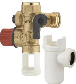 Best NOYON & THIEBAULT Groupe de sécurité droit + siphon Mâle Femelle 20x27