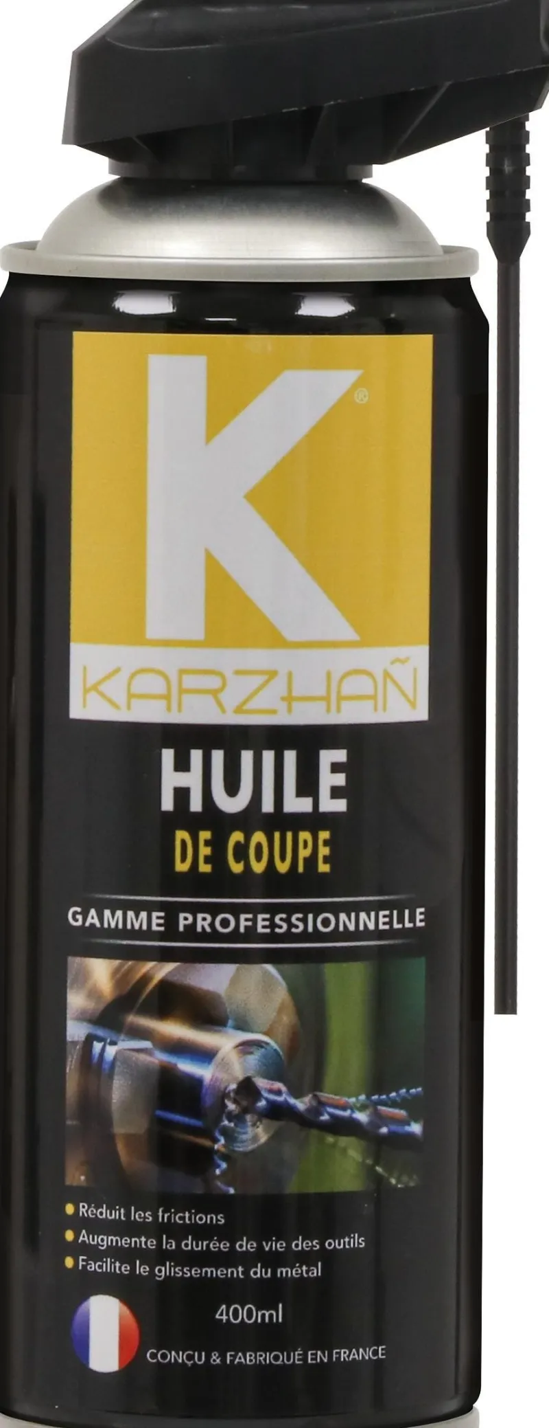 Best KARZHAN Huile de coupe pour usinage aérosol 400 ml