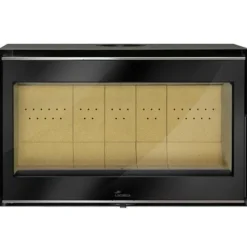 Discount RICHARD LE DROFF Insert porte vitrée Adour 800 inox noir