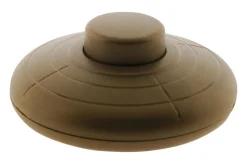 Discount ZENITECH Interrupteur unipolaire à pied or 2A