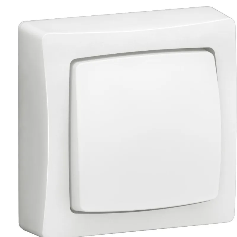 Sale LEGRAND Interrupteur va-et-vient appareillage Saillie complet blanc