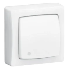 Best LEGRAND Interrupteur va-et-vient ASL blanc avec LED complet
