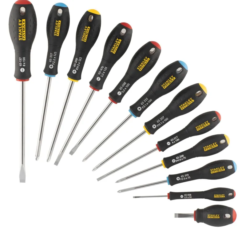 Sale STANLEY Jeu de tournevis 12 pièces électricien et mécanicien FATMAX