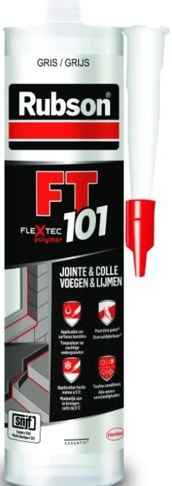 Outlet RUBSON Joint fissure FT101 colle GRIS 280 ml