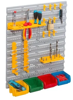 New ALLIT Kit de rangement à outil mural 2 panneaux