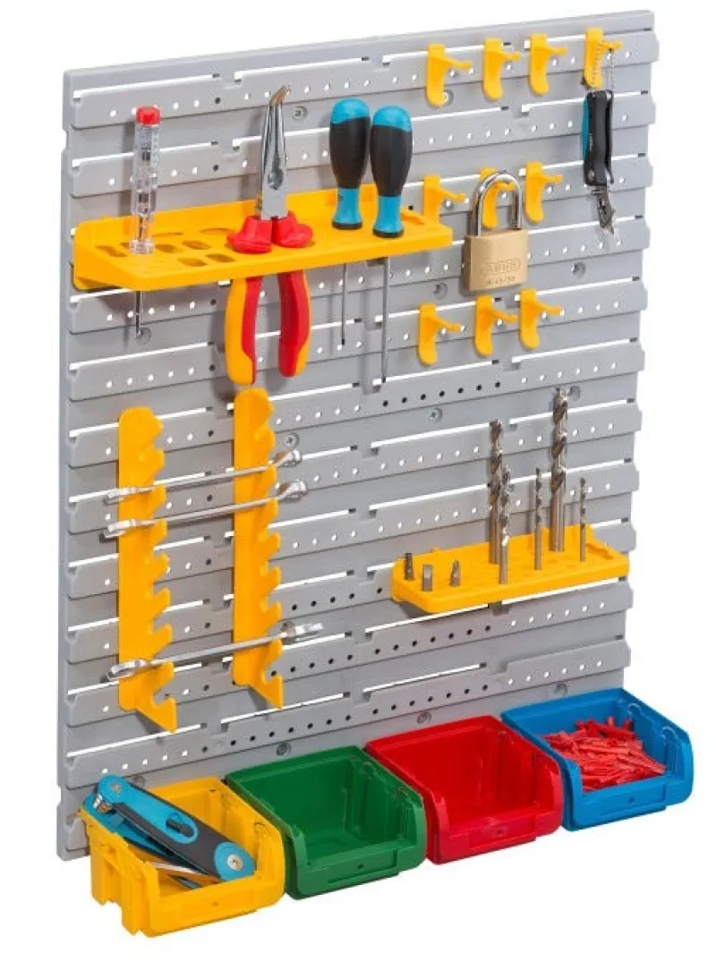 New ALLIT Kit de rangement à outil mural 2 panneaux
