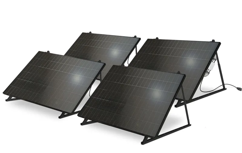 Online MECAFER Kit solaire photovoltaïque bifacial 2000W