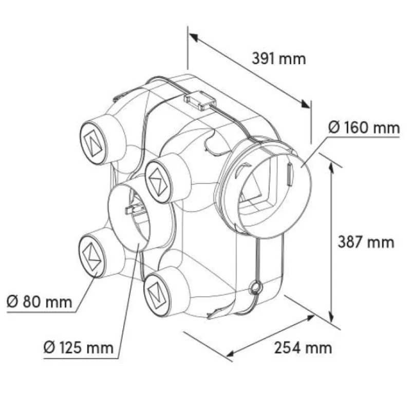 Hot Kit VMC autoréglable City'air - AUTOGYRE