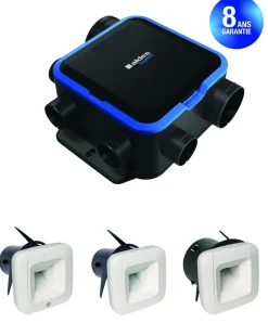 Outlet ALDES Kit VMC simple flux EasyHOME Hygro Compact Classic BDH