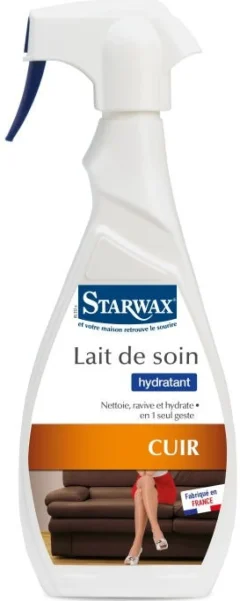Outlet STARWAX Lait de soin spécial cuir pulvérisateur 500ml