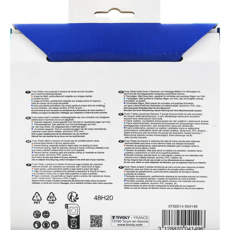 Discount TIVOLY Lame de scie circulaire ct Ø150-al 20-30 dents