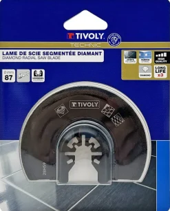 Best TIVOLY Lame de scie oscillante diamant 87 mm