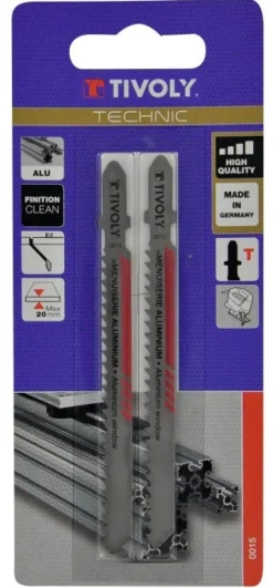 Sale TIVOLY Lame scie sauteuse spécial menuiserie alu