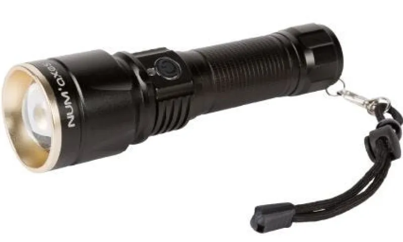 Sale NUM'AXES Lampe torche à LED rechargeable LMP1018