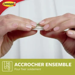 3M Languette de fixation spécial tableaux moyen modèle blanc