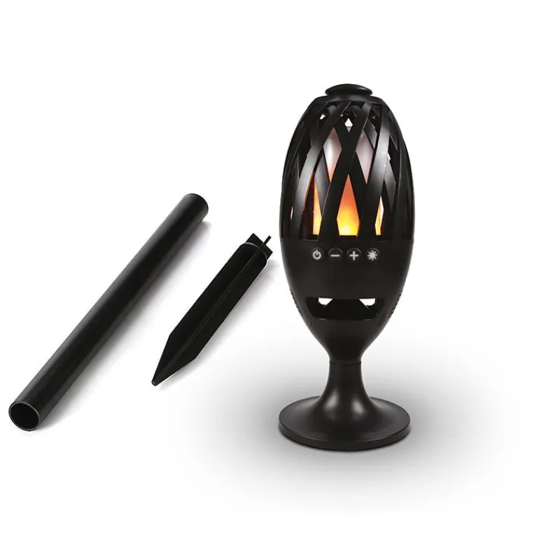 OPTEX Lanterne enceinte Bluetooth lumineuse noir
