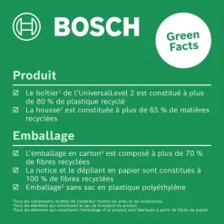 Clearance BOSCH Laser lignes UniversalLevel 2 Set avec trépied