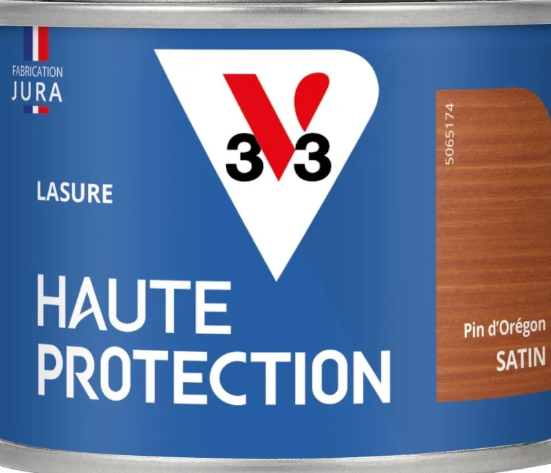 Sale V33 Lasure haute protection biosourcée pin d'oregon 125ml
