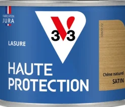 Sale V33 Lasure haute protection biosourcée chêne naturel 125ml