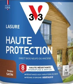 Best V33 Lasure haute protection biosourcée acajou 0,75L