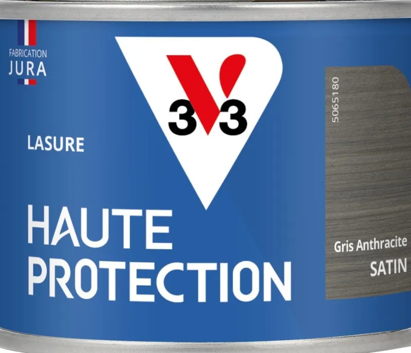 Online V33 Lasure haute protection biosourcée anthracite 125ml