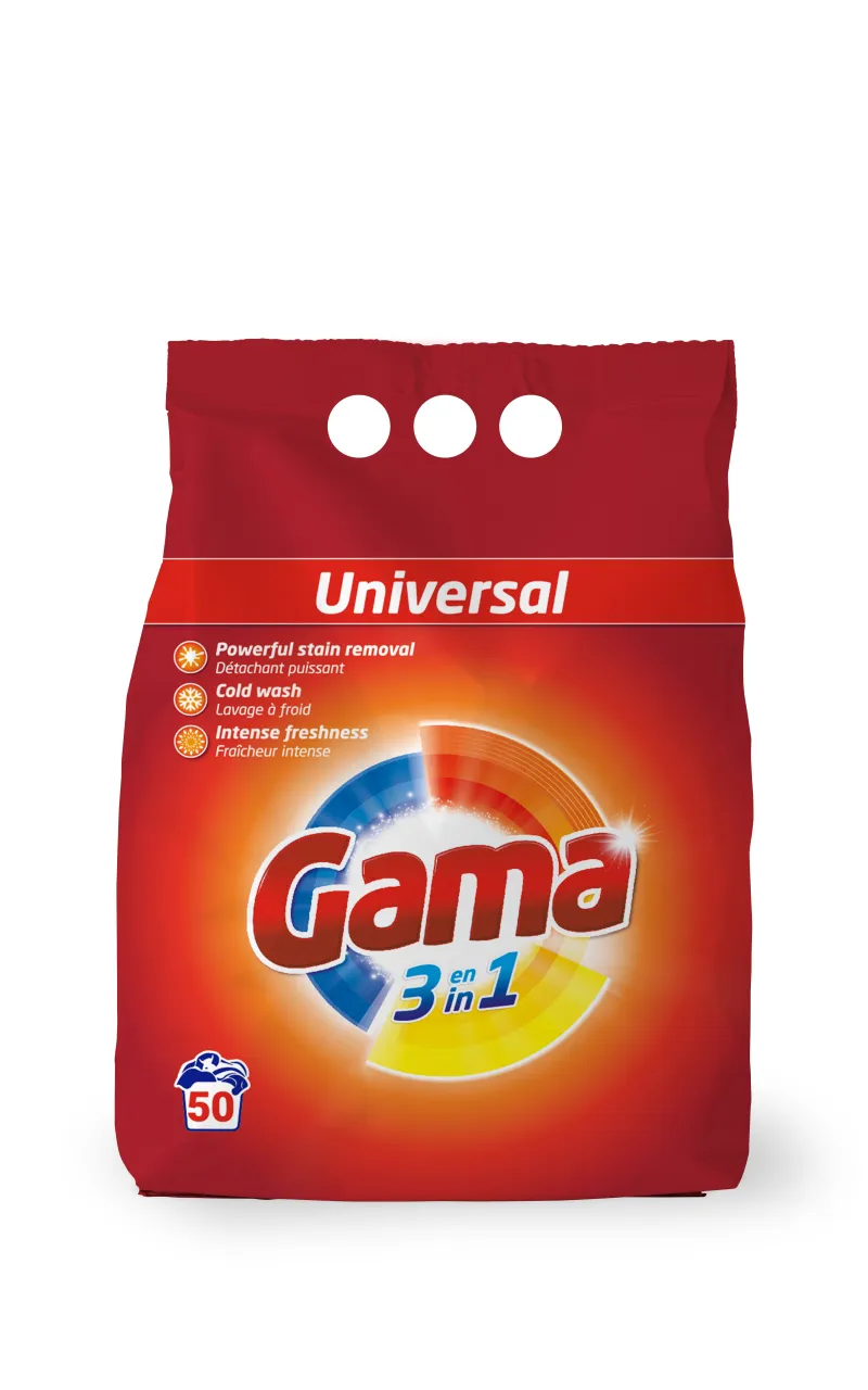 Discount Lessive GAMA Bonux en poudre 3 kg