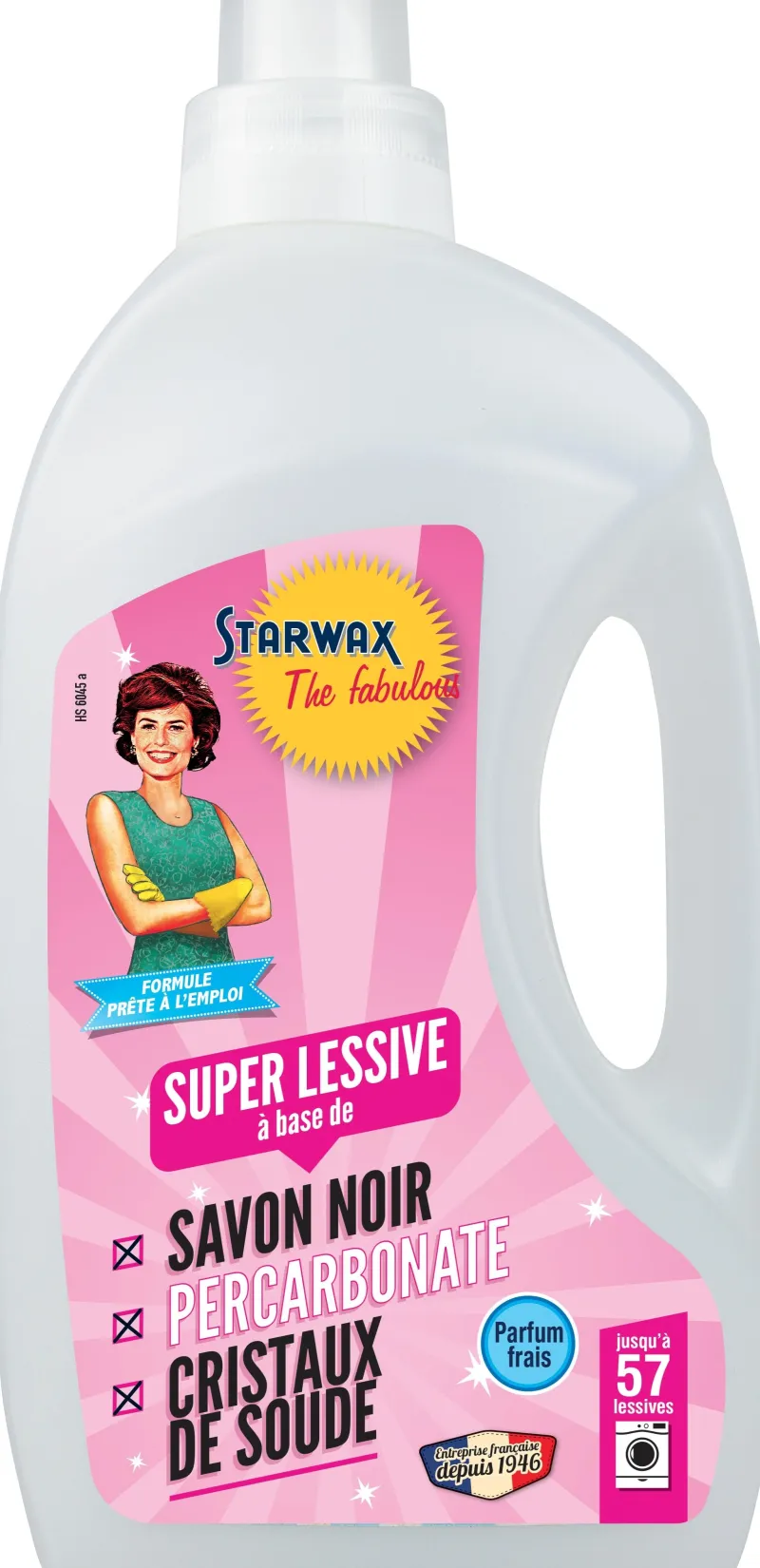 Outlet STARWAX Lessive liquide parfum frais 1,5L The Fabulous