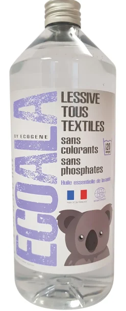 Online ECOGENE Lessive liquide tous textiles parfum lavande 1L