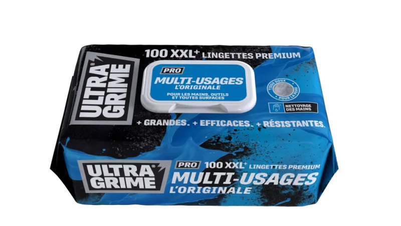 Sale Lingettes XXL multi-usage L'originale Ultra Grime (x100)