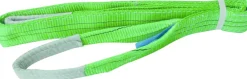 Clearance Élingue plate avec boucles 60 mm 2T 2m vert