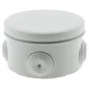 Discount ZENITECH Lot 3 boîtes étanches rondes 80x45mm blanc