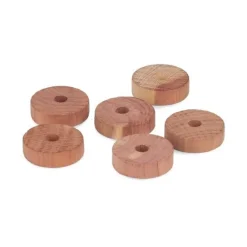 Discount Lot de 6 anneaux en cèdre antimites Cedar