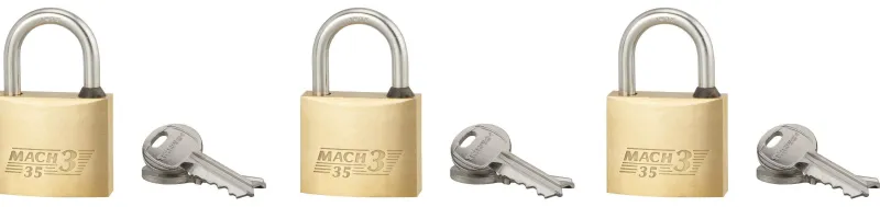 Hot THIRARD Lot de 3 cadenas Mach 3 35 inox