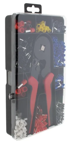 New ZENITECH Lot de 1200 cosses à sertir + pince - 0,5 à 10mm²