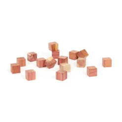 Lot de 16 cubes antimites en cède naturel Oregon