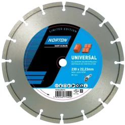 Online NORTON Lot de 2 disques diamant 230 mm Universal