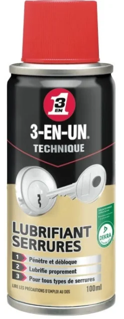 Clearance 3-EN-UN Lubrifiant serrure 100 ml