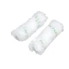 Discount NESPOLI 2 manchons finition mate microfibres 12mm rayés verts 110mm
