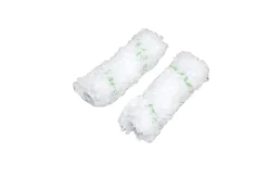 Discount NESPOLI 2 manchons finition mate microfibres 12mm rayés verts 110mm