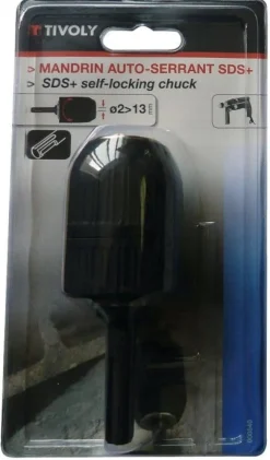TIVOLY Mandrin autoserrant SDS+ Ø2 à 13mm