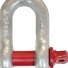 Clearance Manille droite avec axe vissé à oeil 13mm 1,5T grade 80