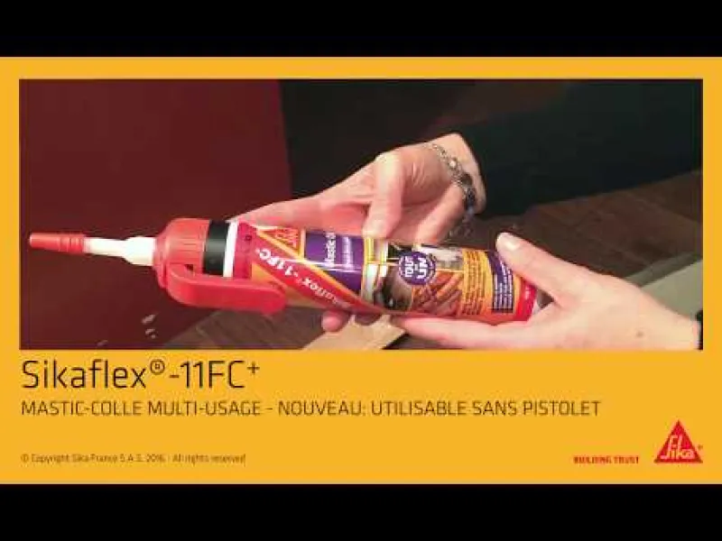 Best SIKA Mastic colle flex -11 FC Tout en un gris - 300ml