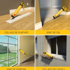 Discount SIKA Mastic colle flex -11 FC Tout en un beige - 300ml