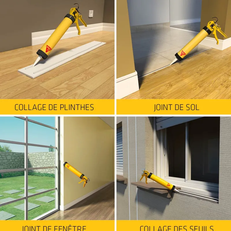 Clearance SIKA Mastic colle flex -11 FC Tout en un noir - 300ml