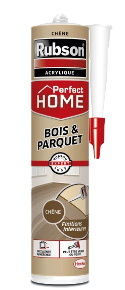New RUBSON Mastic Perfect Home pour bois et parquet coloris chêne 280ml
