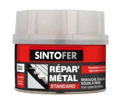 Clearance SINTO Mastic repar'métal standard blanc 170ml/330 g