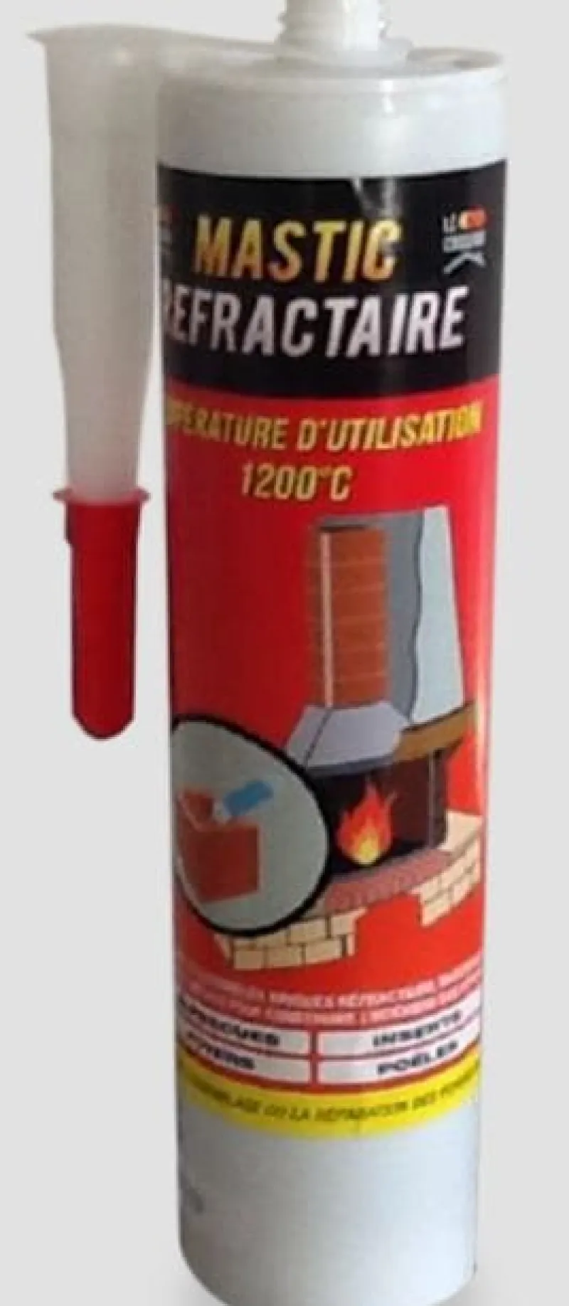 Hot LE CHOUAN Mastic réfractaire cartouche 310ml