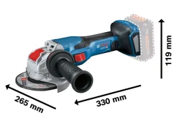 New BOSCH PROFESSIONAL Meuleuse angulaire sans fil GWX 18V-15 C (produit seul)