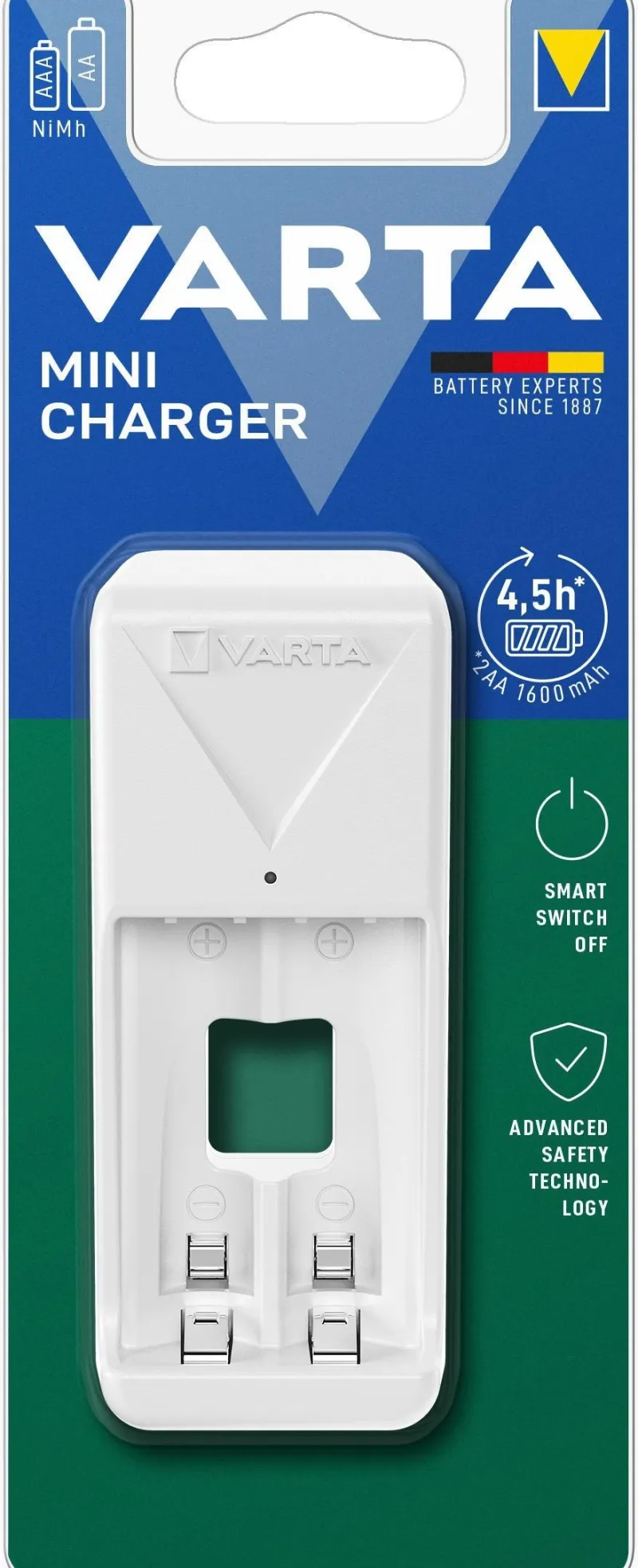 New VARTA Mini chargeur sans accus