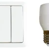 Discount SEMAC Mini douille sans fil - E27 + interrupteur 3 façades